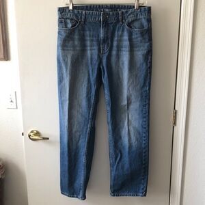 Calvin Klein Straight Leg Jeans Size 36x30 GUC